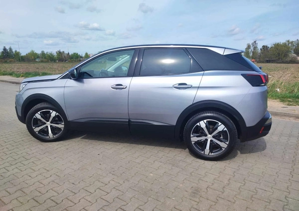 Peugeot 3008 cena 88500 przebieg: 50000, rok produkcji 2019 z Wągrowiec małe 211